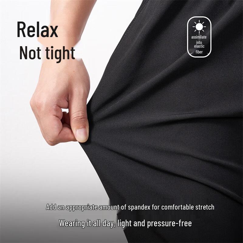 Playboy Men's Fleece-Lined Tapered Casual Long Pants