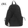 Large Bookbag Angel Wing Backpack for Women Girls, Lightweight Nylon School Portable Travel Bag Bag, Daypack Outdoor Commute Shape