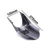 Black Motorcycle Front Wheel Mudguard Fender Extender Extension Cover for BMW R1200GS Adventure 14-17  R1200GS LC 13-17