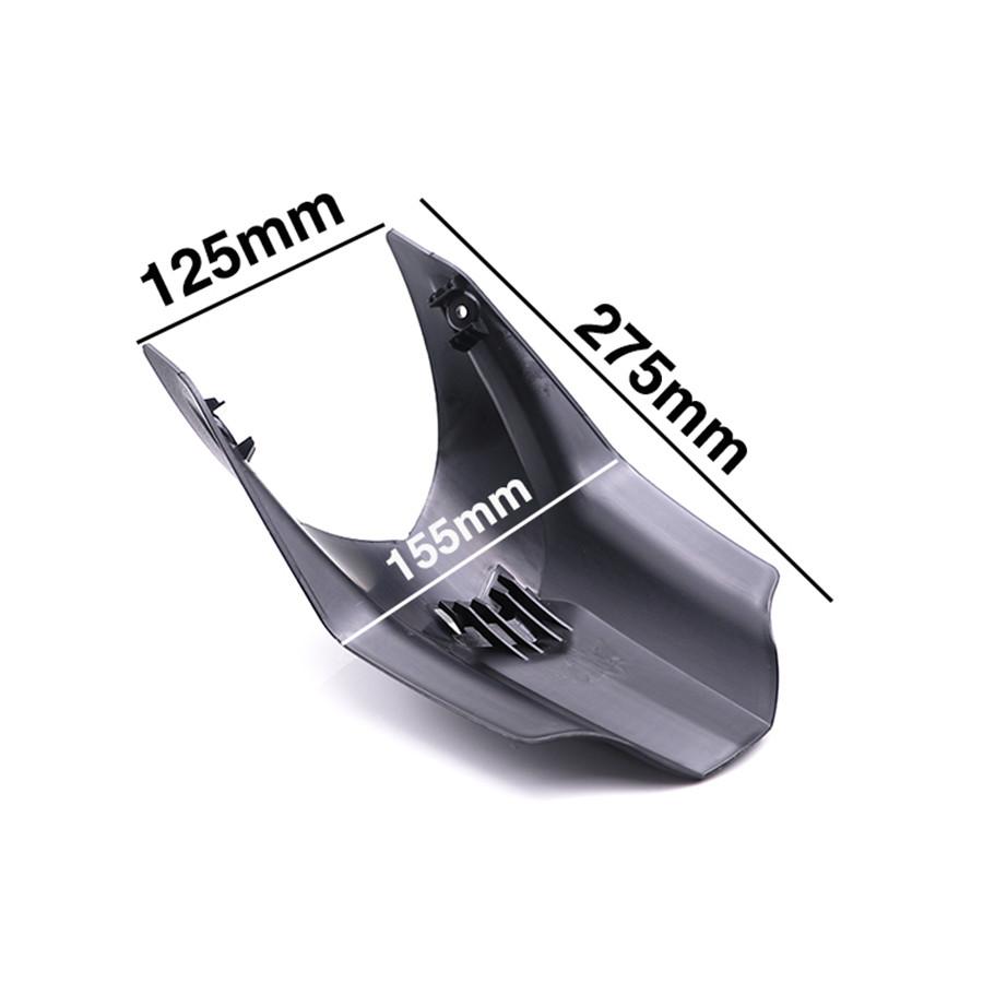 Black Motorcycle Front Wheel Mudguard Fender Extender Extension Cover for BMW R1200GS Adventure 14-17  R1200GS LC 13-17