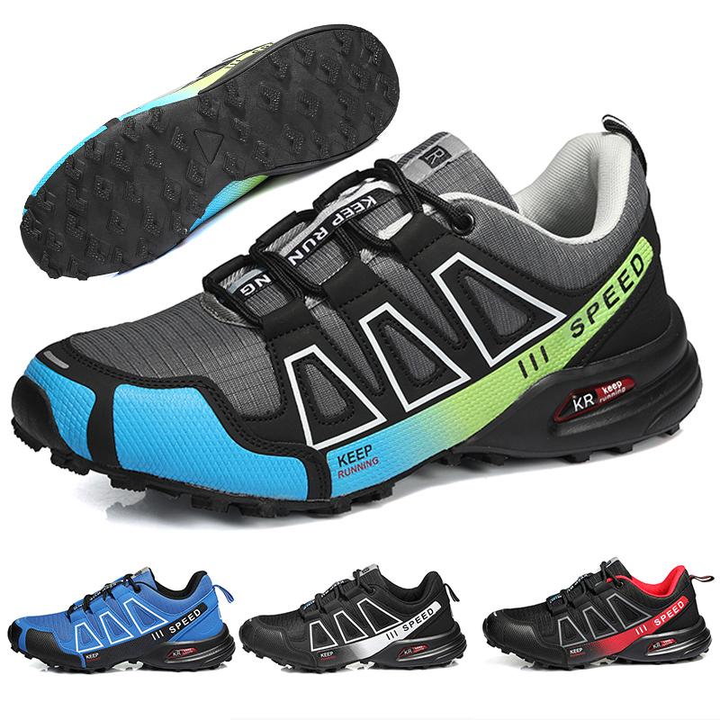 Men's Casual Sports Outdoor Lightweight Sports shoes Mesh Breathable Hiking Shoes Outdoor Camping Shoes Walking Sports Sho