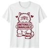 Red Solid Color Unisex T-Shirt Graphic Tee