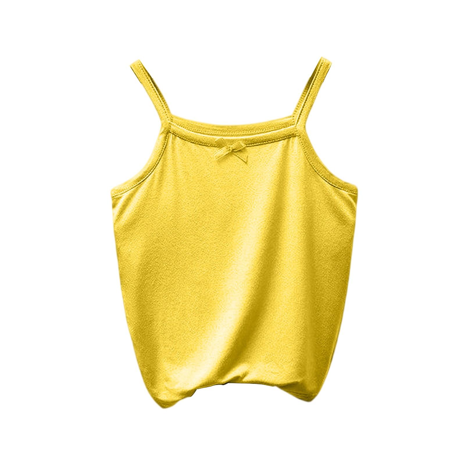 

Детская майка - Летняя безрукавная майка 150 жёлтый