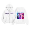 Kids Fashion Women's Lightweight Long Sleeve Zipper Hoodie Printed Hoodie With Pockets