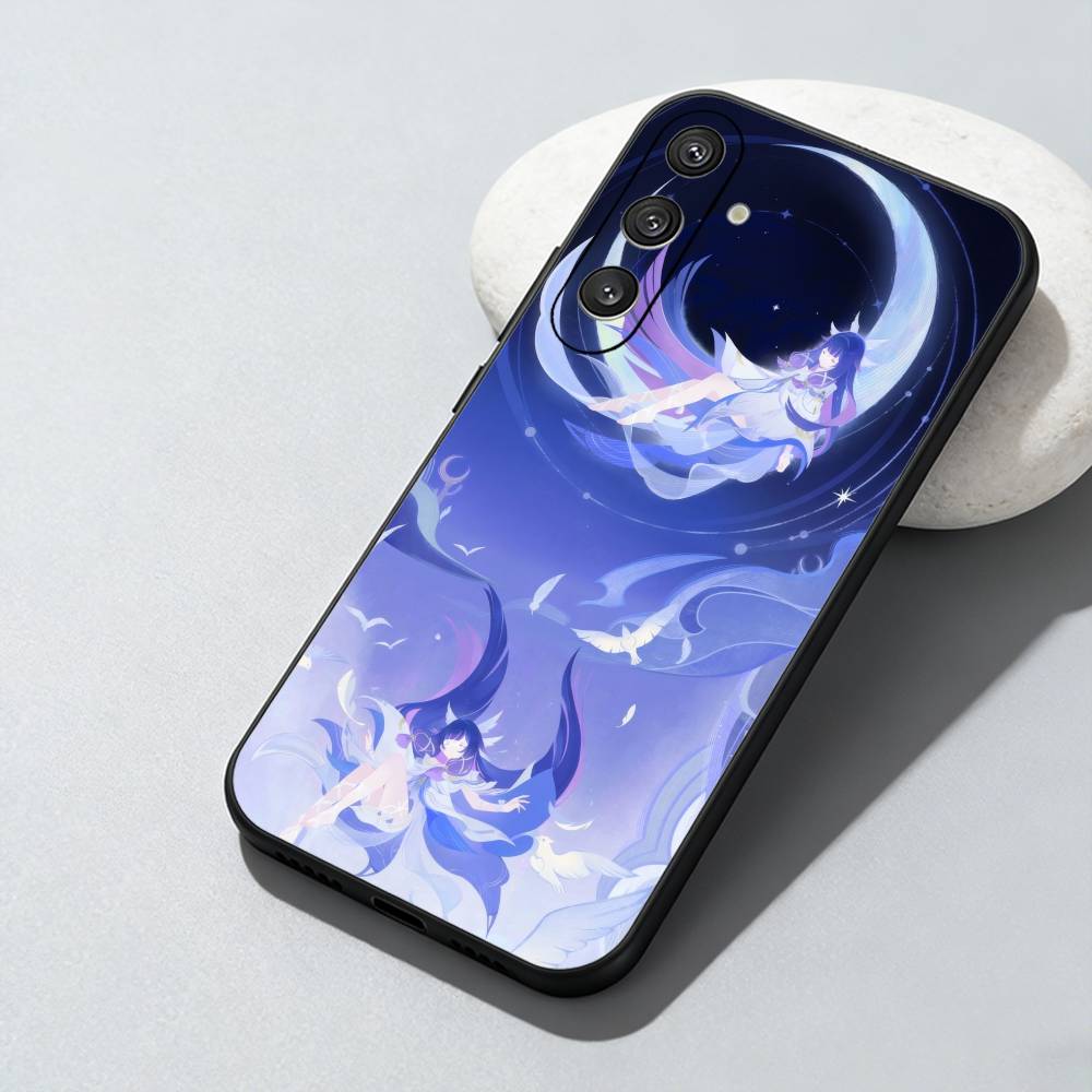 The Maiden C-Columbina-a Phone Case For Samsung Galaxy A73,A72,A71,A70,A52,A51 Others Soft Black Cover