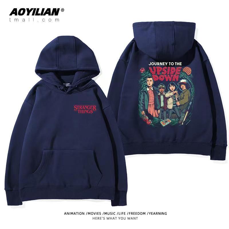 Stranger Things Hoodies Mantel Mode Winterkleidung