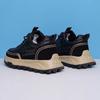 Leather men's shoes autumn new fashion trendy casual shoes crocodile pattern platform men's shoes