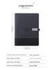 Wireless Charging Table Lamp & A5 Loose-Leaf Power Bank Notepad - Custom Business Gift