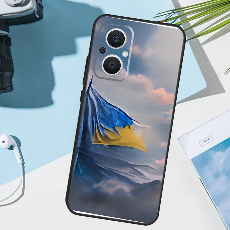 Ukraine Flag Case For OPPO Reno 13 13F 12 11 F 8T 7 8 10 Pro OPPO Find X8 X6 X3 Pro X5 Lite Cover Funda