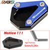 S1000R Kickstand Side Stand Enlarge Pad Motorcycle Accessories For BMW S1000RR M1000RR S 1000RR M 1000RR S 1000R S1000 R RR