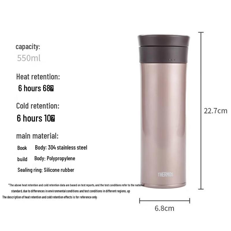 THERMOS Stainless Steel Portable Vacuum Insulated Tea Cup