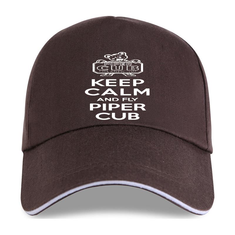 Nouă șapcă amuzantă de baseball Keep Calm And Fly Piper Cub Pilot Aviation Unisex