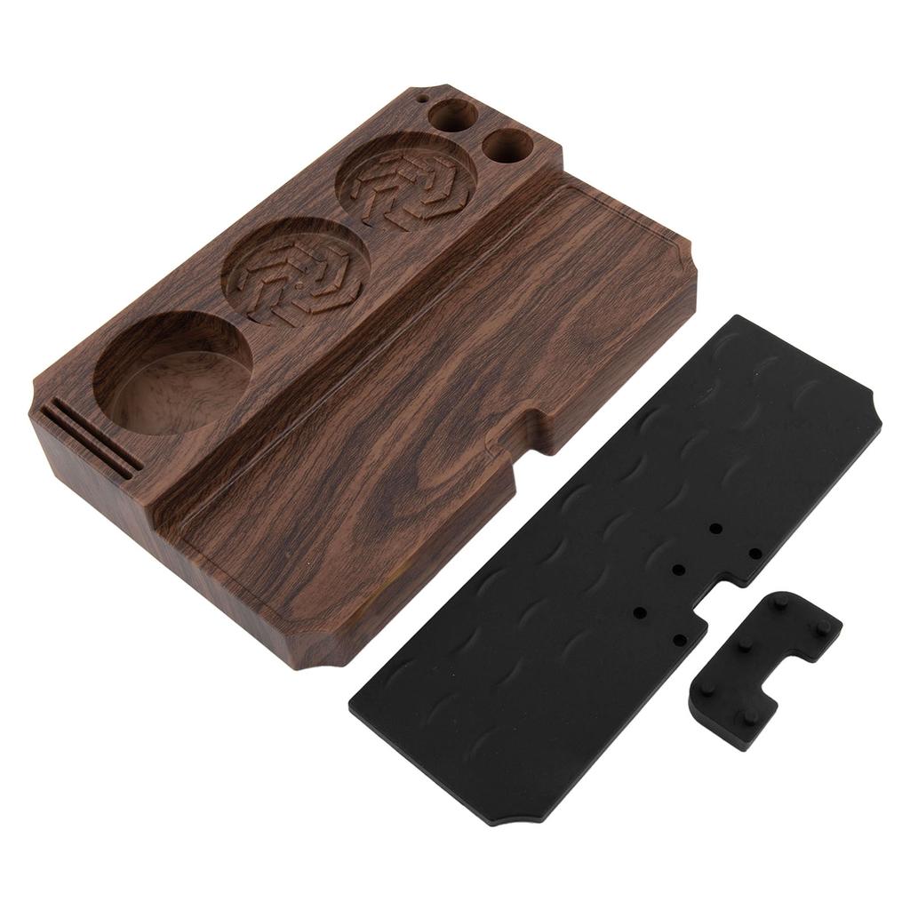 Washable Card Slot Design Espresso Tamper Station Ensures Cleanliness