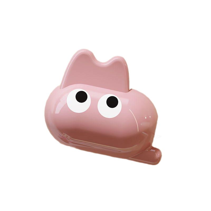 

Мультяшный зажим для зубной щетки Портативный чехол для головки зубной щетки Пылезащитный защитный колпачок для зубной щетки Пластиковый зажим для электрической зубной щетки розовый