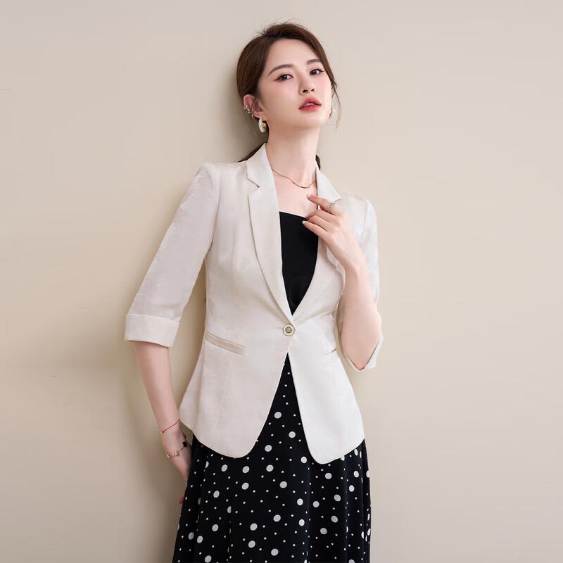 

Moka Naji Women s New Chinese Style Business Blazer S