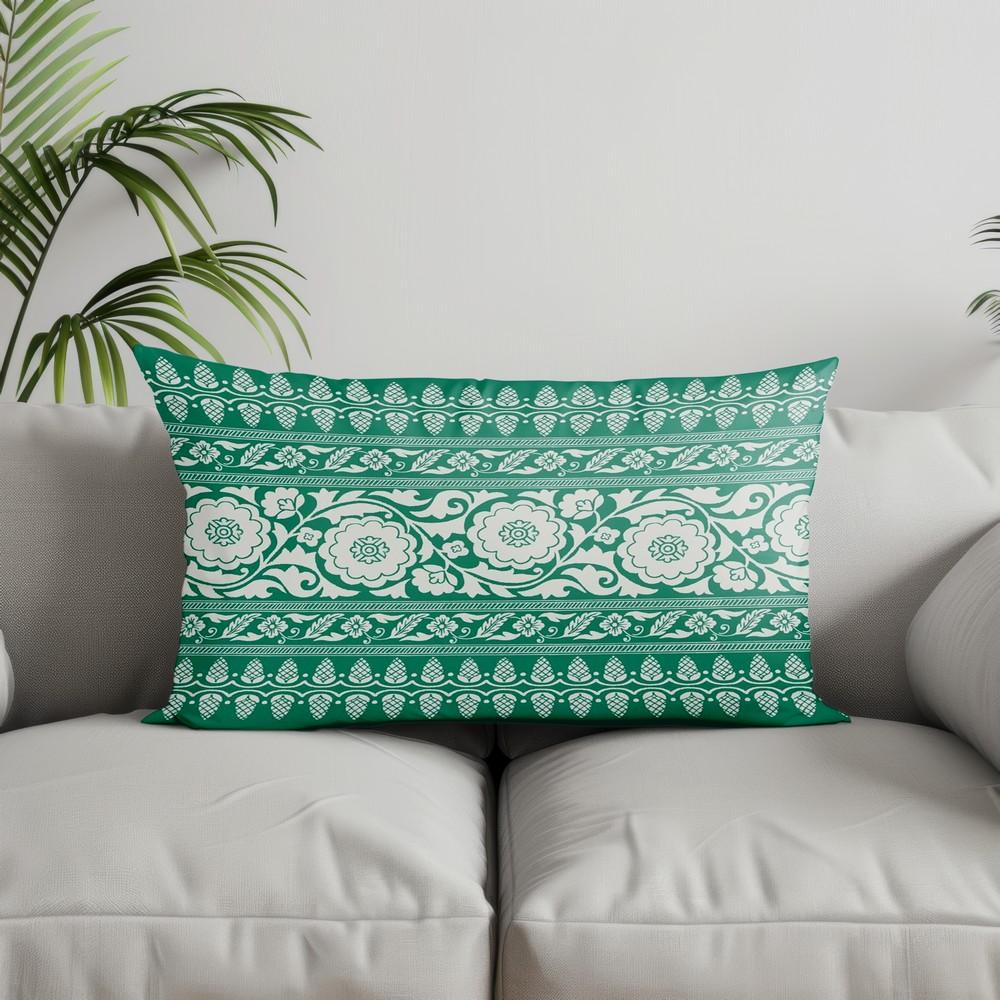 Home Decor Ethnic Pattern Rectangle Pillowcases Suitable For Sofa Bedroom Car Pillow Cover Cushion Rectangular Back Cushion