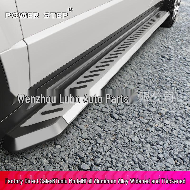 Ford Explorer Fixed Running Boards Black Plum All-Black Panel for Highlander and Teramont Auto Modification