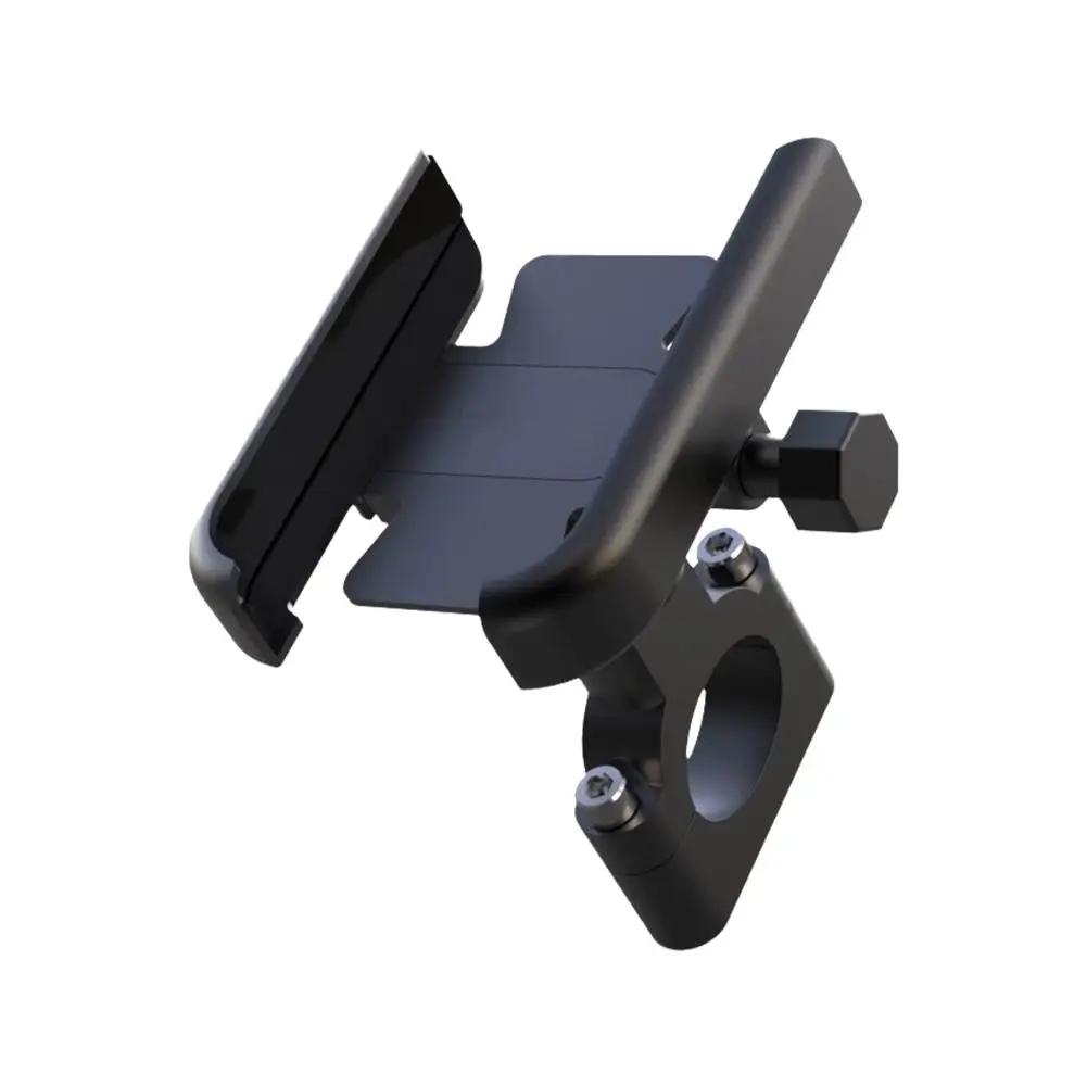 Aluminum Alloy Motorcycle Bicycle Mobile Phone Holder Multi-specification Mobile Clip Bracket Bracket Mounting GPS Handleba I4H9