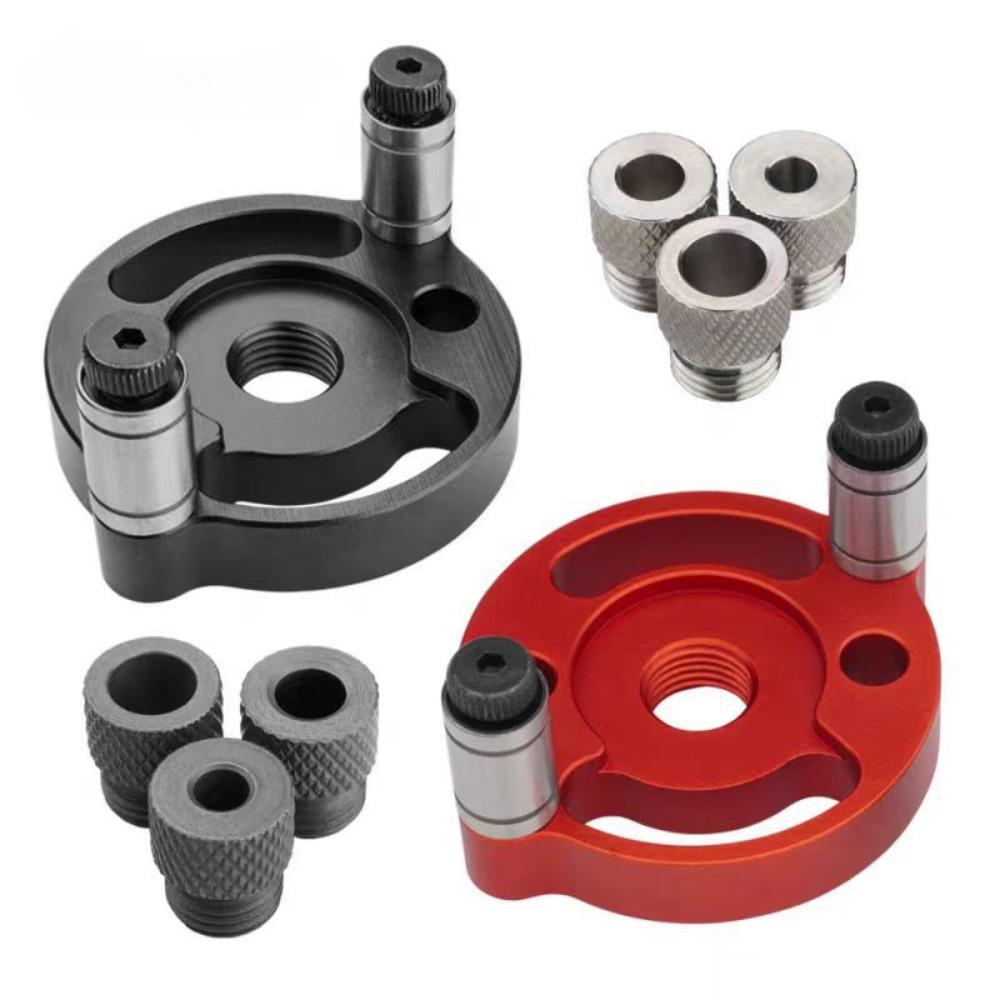 Aluminum Self Center Dowel Jig 3-10mm Vertical Hole Jig New Hole Puncher Locator  Woodworking Tools