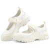 Skechers DLites Hiker Mary Jane Scarpe Donna Bianco Sporco 180211-CRW