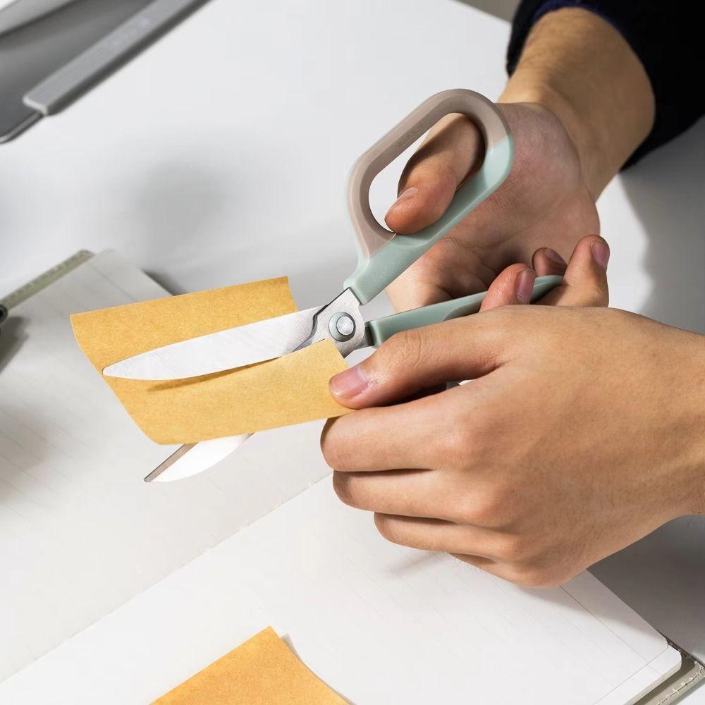 Nożyczki Household ze Stali Nierdzewnej Dwukolorowe Nożyczki do Papieru Akcesoria Biurowe