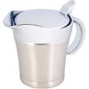 Sauce Gravy Pot - 304 Stainless Steel Thermal Insulated Double Wall Sauce Gravy Boat Pot Serving Jug(450ml)