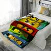 Spel N-Ninjagos Plaid voor Jongens Zomerkamp Bank Bed Zacht Pluizig Meerdere Maten Dutbed Sprei Alle Seizoenen