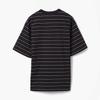 STill By Hand STriped T shirT Black Thf1m60000a98