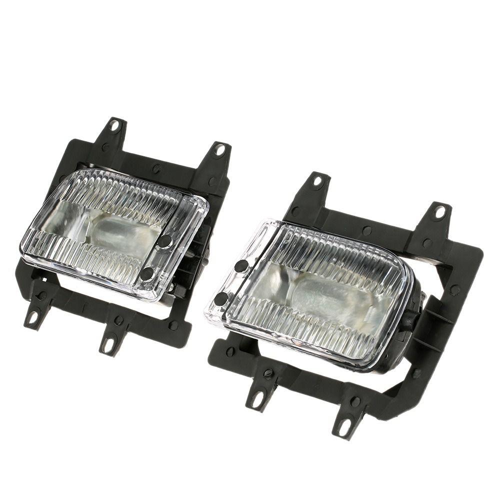 Transparent Plastic Front Fog Light Lens Kit Car Lens Kit for BMW E30 3-Series 1985-1993 For Cars