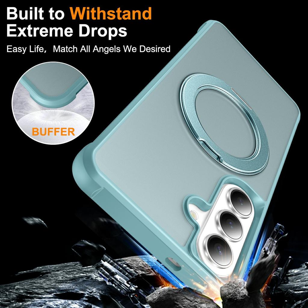 For Samsung Galaxy A55 5G Case Reinforced Corner Design TPU + PC Shockproof Phone Cover