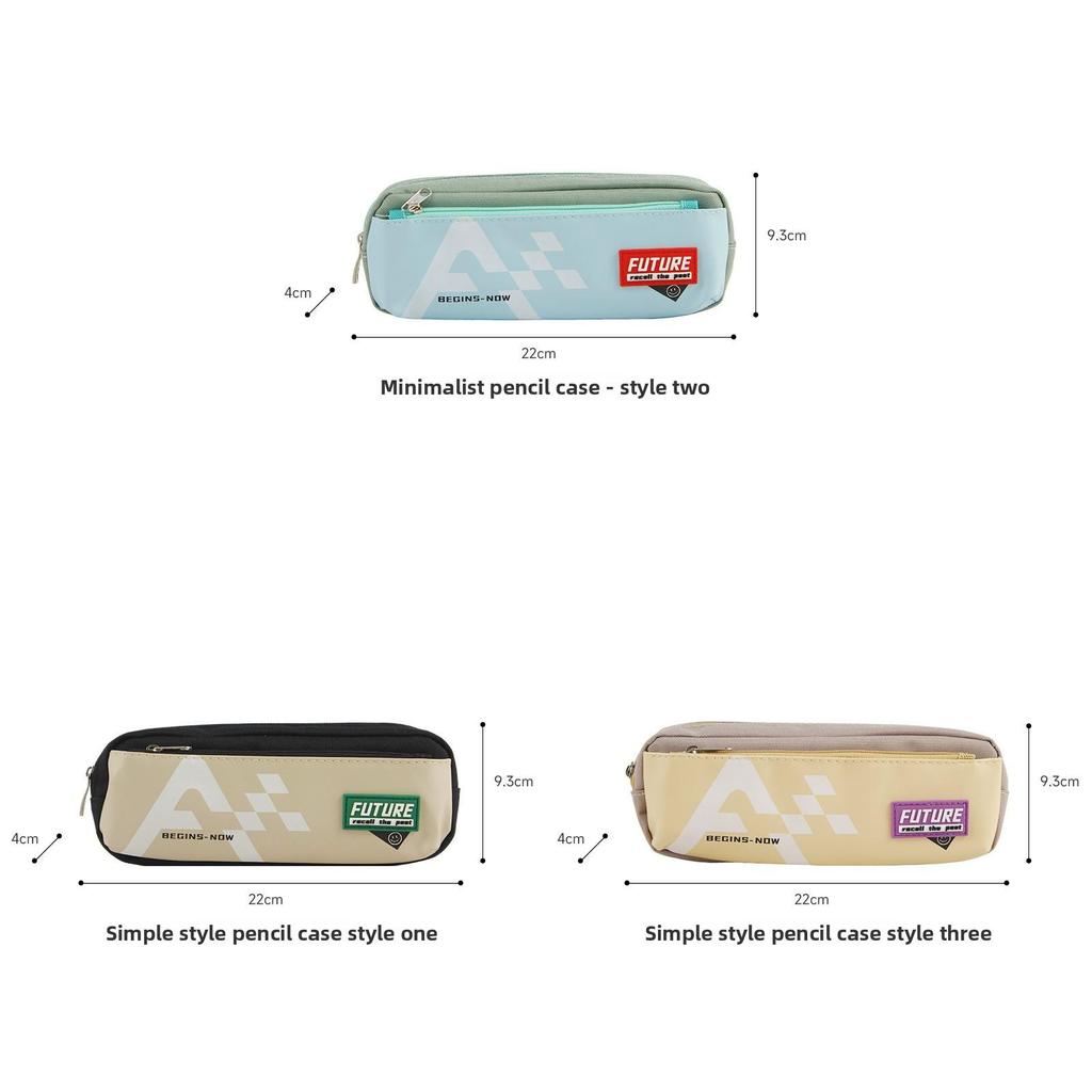 Oxford Cloth Pencil Case Large Capacity Multifunctional Storage Bag For Students And Office Use