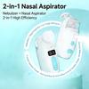 Newborn-Safe 2-in-1 Nasal Aspirator & Nebulizer – Gentle Care for Tiny Noses