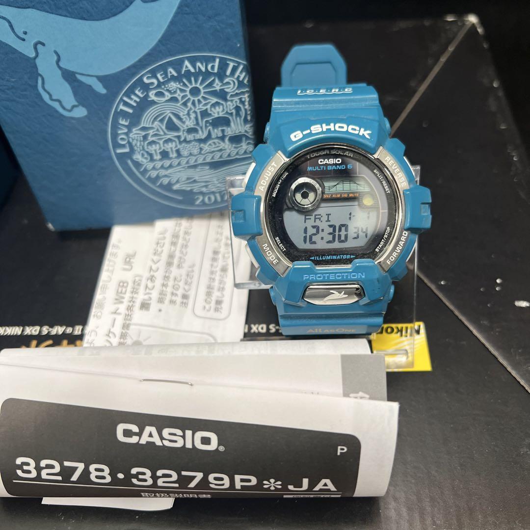 

[USED] Irukuji CASIO G-SHOCK Solar Charging Blue