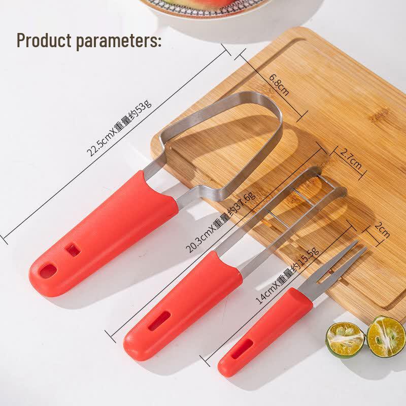 ZISIZ Watermelon & Melon Slicer Tool Set (2-Pack)