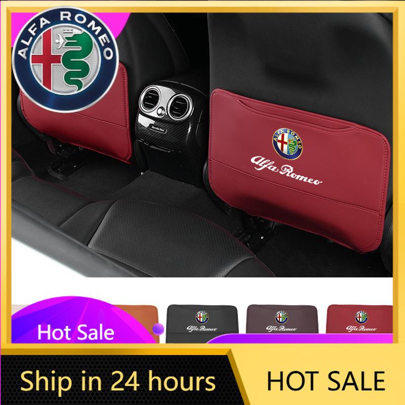 Autoaufkleber Für Alfa Romeo Auto Rücksitz Anti-Tritt-Matte Kind Anti-Kratz Schutzmatte Für Alfa Romeo 159 Giulietta 156 147 G