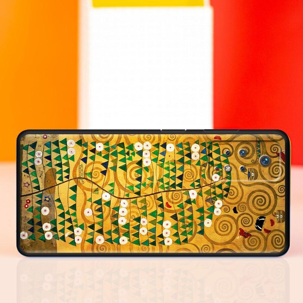 Van Gogh Starry Night Klimt Kiss Phone Coque Armor Case For Redmi Note 8 10 11 Pro 9 7 K40 9S 9C 9A 9T 8T K50 10C