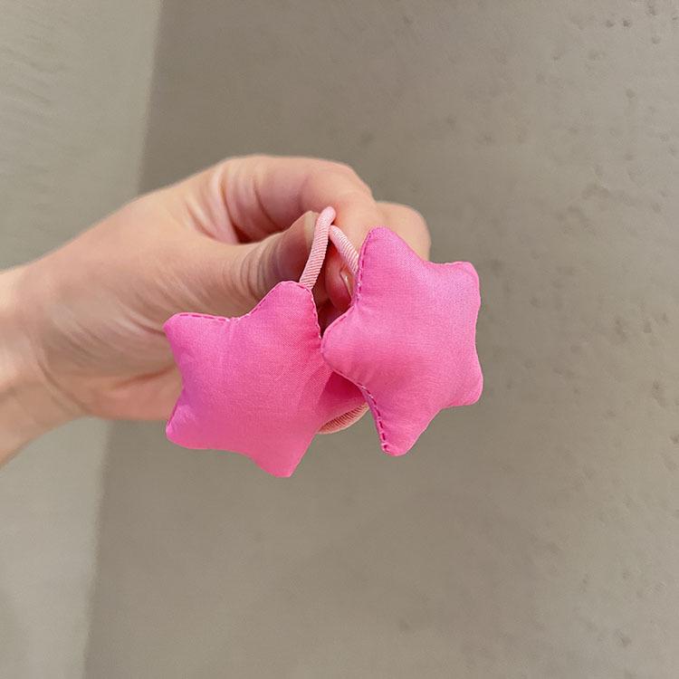 Children's Candy Color Star Hair Tie - Cute Baby Ponytail Accessory