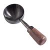 Stainless Steel Coffee Spoon with Walnut Wood Handle Tablespoon Baking Measuring Spoon Coffee Bean and Powder Scoop