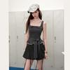 Women's Ruffle Trim Tie-Strap Camisole