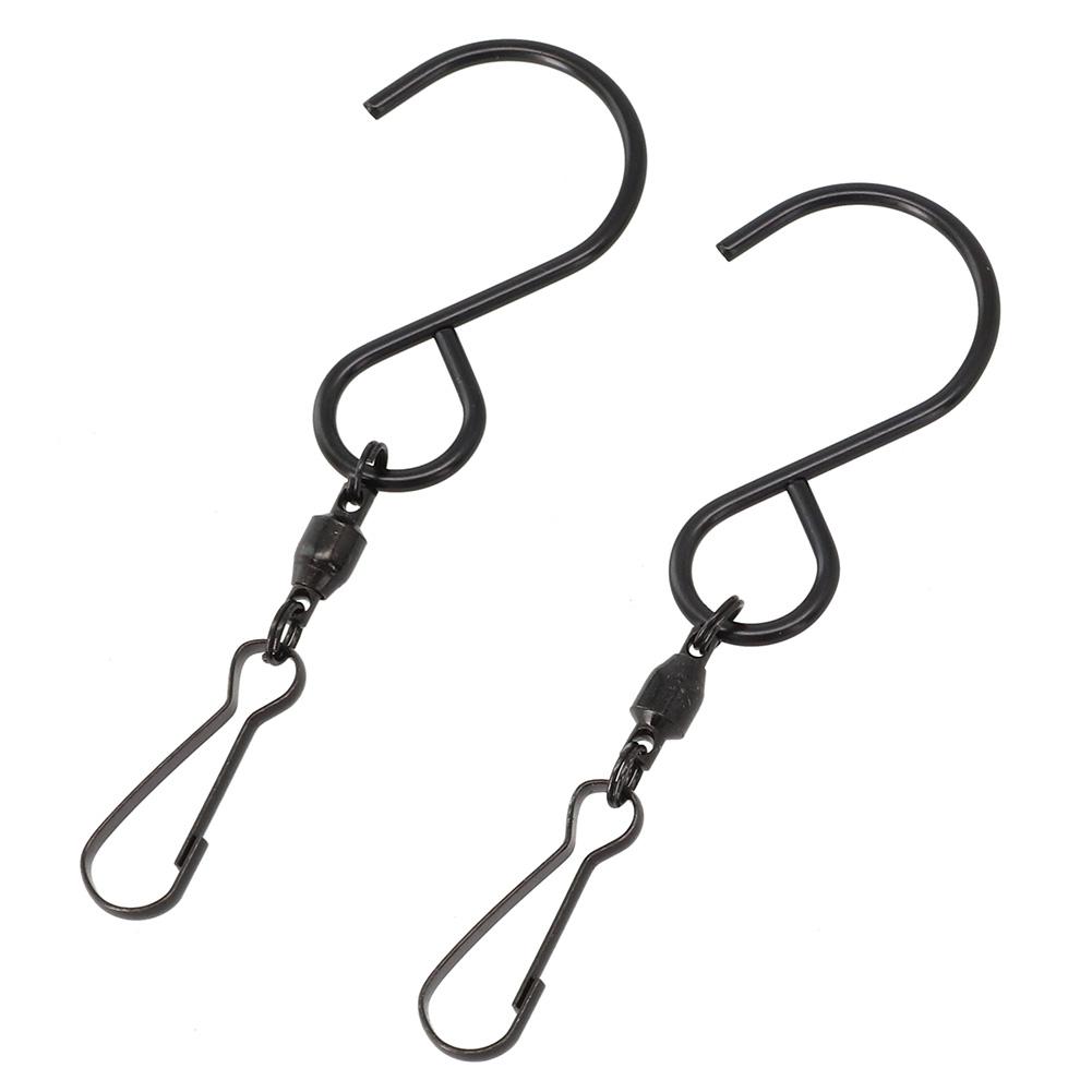 For 3D Wind Spinners Rotating Hooks Hook Up Sturdy 306 Degree Indoor And Outdoor Garden Decoration Gate Decoration