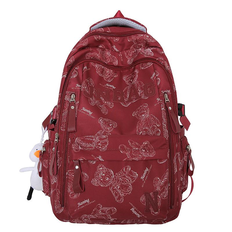 Kinder Schultaschen Grundschülerinnen Junior High School Jungen Bedruckte Rucksäcke Mittelschüler College Studenten Rucksäcke