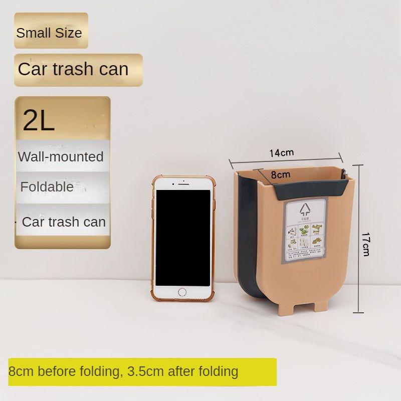 Кухонный складной мусорный бак, дверной шкаф, настенный мусорный бак, многофункциональный, экономящий труд, не наклоняясь S