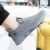 New Summer Men's Breathable Black Sneakers Non-slip Outdoor Running Shoes