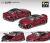 Era Car Scale Liberty Walk Lexus LC500 Metallic Red 1/64