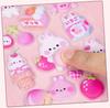 Winnges Kuromi Squishy Butt Sticker Cute Plump 3D Reward Reward Stickers for 3D Raised Relief Stickers for and Water Bottles 2-Piece Set, Character,