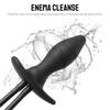 Water Spray Butt Plug Prostate Massager Anal Dilator 3 IN 1 Inflatable Anal Plug Adults 18 Sex Toys Enema Cleaner