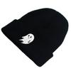1 Halloween Pee Hat for Men and Women, Street Wear, Skull Hat, Ghost Knitted Hat, Halloween Hat, Embroidered for Men and Women