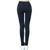 Leggings en Denim Imitation Oversize pour Femmes Hiver Flanelle Chauds Velours Plus Super Élastiques Pantalon Grande Taille Pantalon