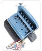 6-Hole Round Loose-Leaf Puncher, Student-Friendly, Multi-Hole, Manual, Labor-Saving.