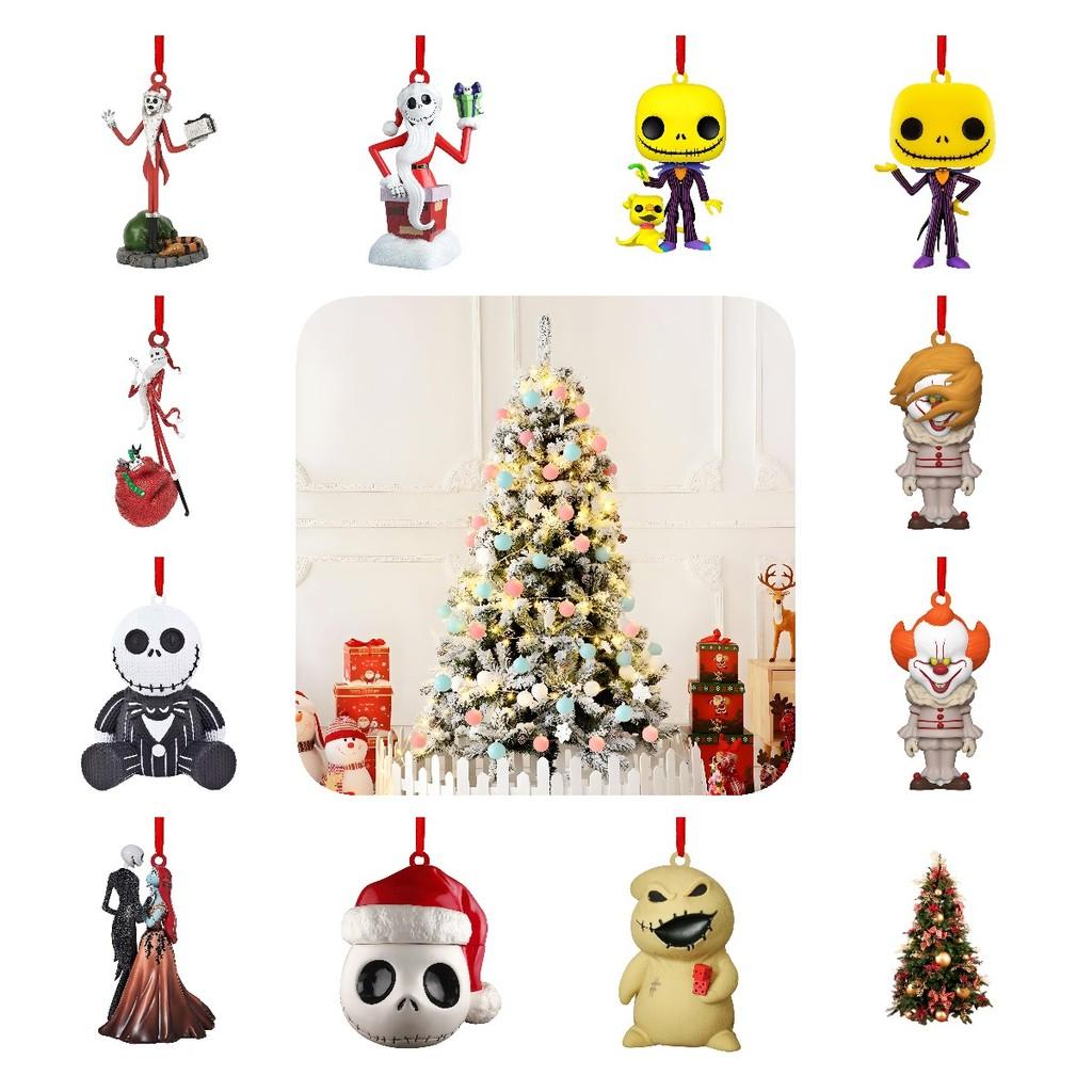 Unique Acrylic Christmas Ornaments With Nightmare Before Christmas Theme For Holiday Decor